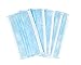 Jullynice, 50 disposable 3-layer surgical dust masks, universal size, hypoallergenic, latex-free, blue color