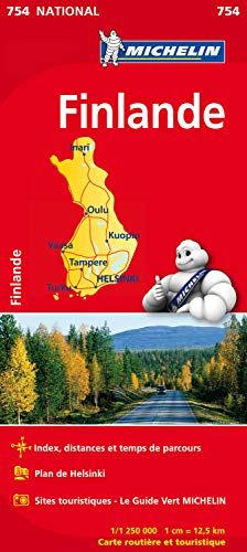 Finlande : 1/1 250 000 by Michelin