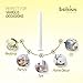Bolsius Household Candles, Box 10, 290/22 mm White