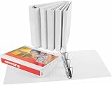 Esselte Essentials A4 Presentation Binder 6.2 cm Spine White PP view 3
