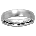 5mm Dome Titanium Wedding Band / Thumb Ring Matte finish Comfort Fit, sizes 5 to 12