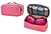 Packing Organizer Bra Underwear Storage Bag Travel Lingerie Pouch Toiletry Organizer (Pink Large)