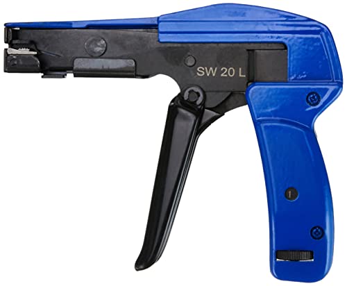 Transmedia Kabelbinder-Pistole, Spannen und Abschneiden von Kabelbindern SW20L