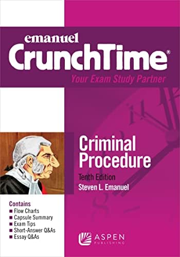 洋書 CrunchTime Criminal Procedure Criminal Procedure (CrunchTime): Emanuel, Steven L.: 9781454824886