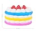 AOLIGE Jumbo Squishy Colorful Round Strawberry Cake Cream Scented Squishies Slow Rising Birthday Decompression Squeeze Toys Collection Stress Relief Toy Toy Hop Props, Decorative Props Large