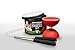 Mister M ✓ “The Ultimate Set Sticks with String ✓ Extra String ✓ Online Video - Designed and Tested (Red)