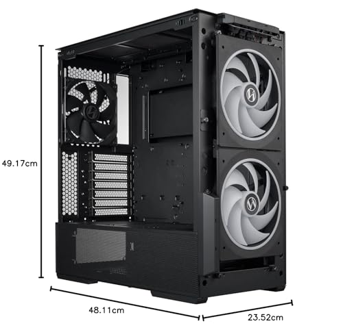 Lian Li LANCOOL 216 RGB, E-ATX-Gehäuse, Midi-Tower - schwarz 9