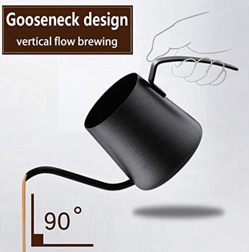 Loune Week brew kettle Goose Neck Kettle Coffee Brew Pot Stainless Steel Long Mouth Spout Jug Pitcher for Tea Infuser Coffee Drip