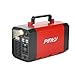 Pinty Portable Uninterrupted Power Supply 300W, UPS Battery Backup, Rechargeable Generator Power Source with AC Inverter, USB, DC 12V Outputs for Outdoors and Indoors (300W, Red)