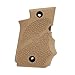 Hogue Sig P938 Ambi Rub Grip Finger Grooves Flat Dark Earth