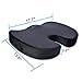 Coccyx Seat Cushion , Helps with Tailbone Sciatica Back Pain Relief, Cushion for Office Chair Car Seat Wheelchair - Black