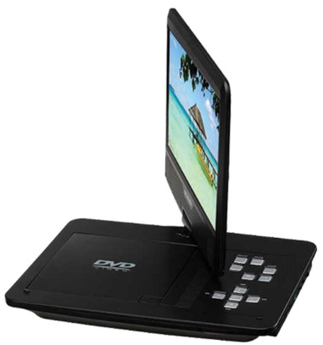 Sylvania-SDVD1048-10-Inch-Portable-DVD-Player-5-Hour-Rechargeable-Battery-Swivel-Screen-with-USBSD-Card-Reader-and-Car-BagMounting-Kit