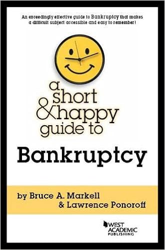 A Short & Happy Guide to Bankruptcy (Short & Happy Guides) A Short & Happy Guide to Bankruptcy (Short & Happy Guides)