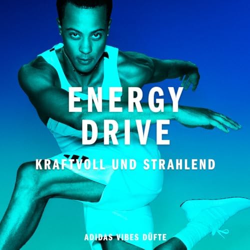 Vibes Energy Drive Eau de Parfum, langanhaltender, energiespendender Unisex-Duft mit natürlichen ätherischen Ölen, 100ml
