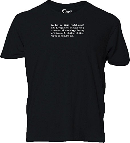 SERENITY2000 Serenity Define Interesting Black T-shirt (m)