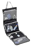 Lewis N. Clark  Hanging Toiletry Kit,Black,One Size