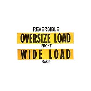 Oversized Load Sign - 18