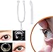 Soft Contact Lens Insertion & Remover Tool RGP Plunger for Hard Lenses- Contact Lens Handler Device Includes Tweezers and Soft Silicone Scoop