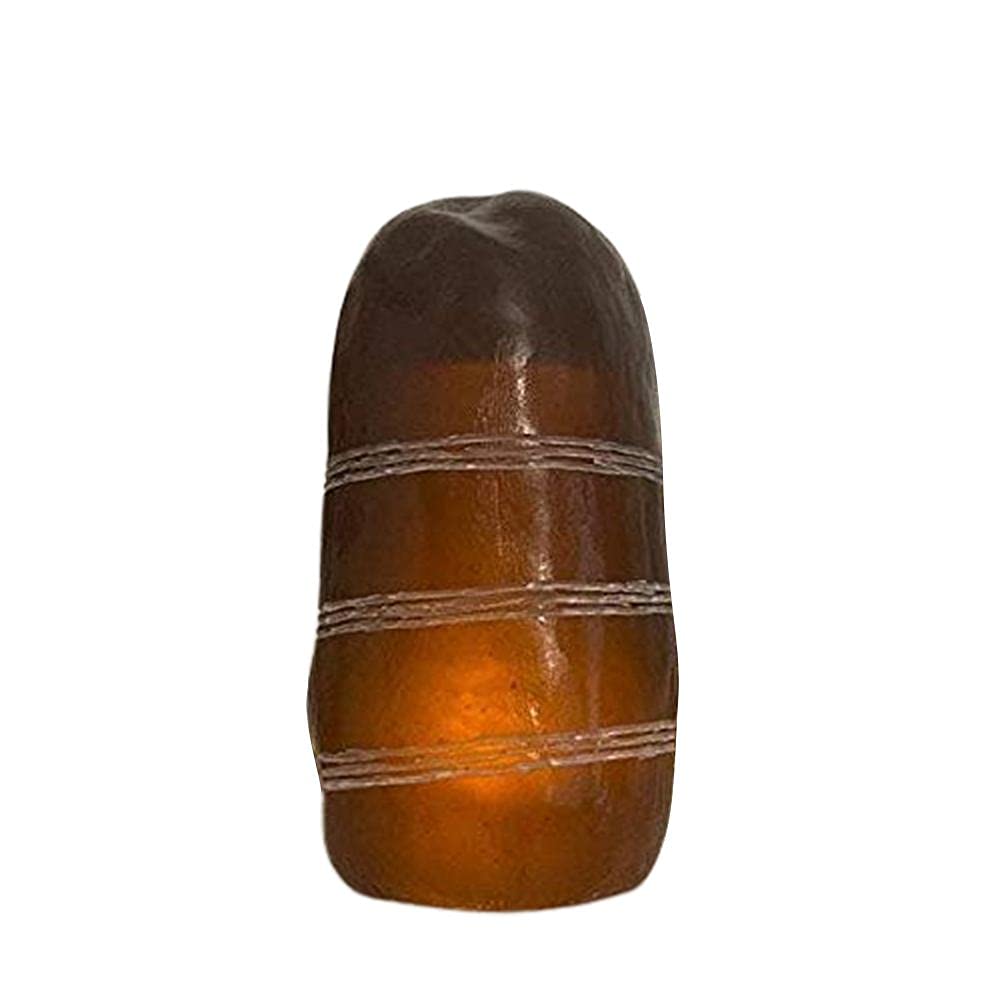 WINBST Luminous Sankara Stones, 6 x 6 x 15cm Indiana Jones Sankara Stones With LED Light Cosplay Props Decoration Collector, Dark Coffee
