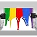MEETS 7x5ft Paint Splatter Backdrop Abstract Painting Photography Background Themed Party Photo Booth YouTube Backdrop PMT031