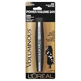 L'Oreal Voluminous Power Volume 24H Washable Mascara, #686 Black Brown - 0.33 Oz, Pack of 3