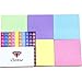 Donia 2019 Monthly Desk Pad Calendar, 17 x 12 Inches, With 6 Candy Color Sticky Notes