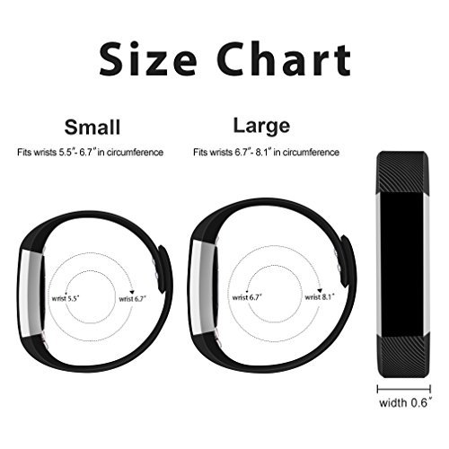 4 POY+Compatible+Replacement+Adjustable+Wristbands