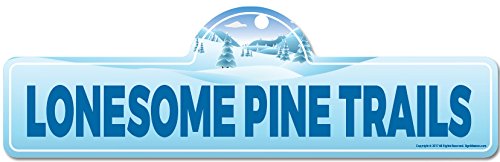Amazon Com Signmission Lonesome Pine Trails Street Sign Indoor