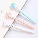 VANVENE 12pcs/lot Small Fresh Japanese Doll colored gel pens for writing cartoon 0.38mm black ink roll pen office school supplies