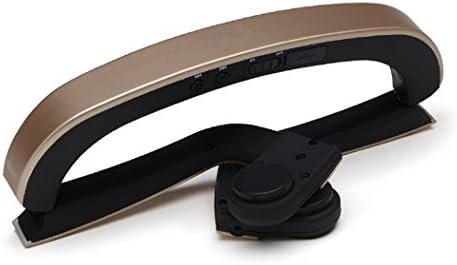 Bone Conduction Headphones Effie Wireless Bluetooth 4.1 Stereo Sweatproof Sport Headset Built-in Microphone for Drivers,Outdoor Sports and Hearing Impairment People or the Aged(Gold)