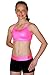 TumbleWear Girl's Hot Pink/Black Rollover Shorts MD