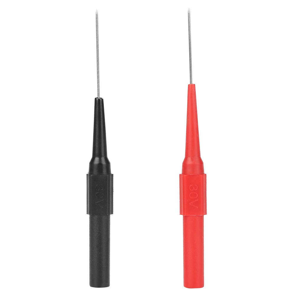 Insulation Test Probe, Akozon 2pcs P5007 Insulation Piercing Needle Micro Pin Non-destructive Multimeter Testing Probe