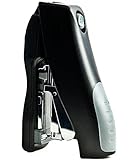 Stapler 3-in-1 Set - Includes Compact Easy Touch Stapler, Staple Remover & Flat Clinch Staples - 20 Sheet Capacity, Black