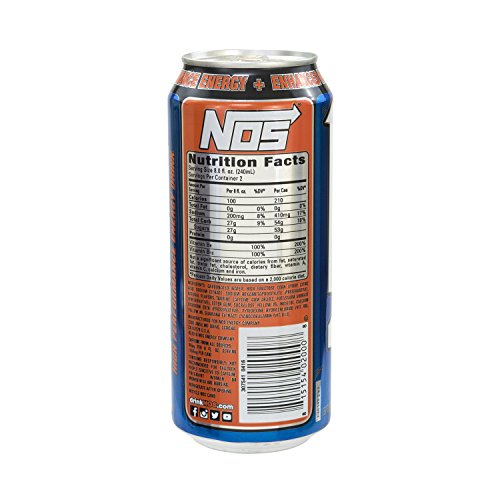 NOS HIgh Performance Energy Drink (16 oz. can, 24 pk.) Pricepulse