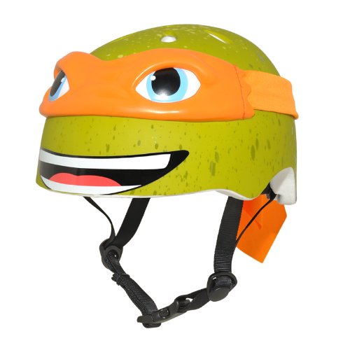 Teenage Mutant Ninja Turtle Youth Michelangelo Helmet, Orange