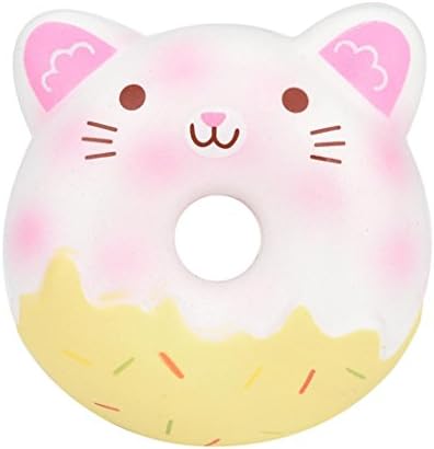Toys Games Novelty Gag Toys Novelty Games Featurestop Squishies Cute Panda Donuts Kawaii Cream Scented Slow Rising Stress Relief Toy (C)