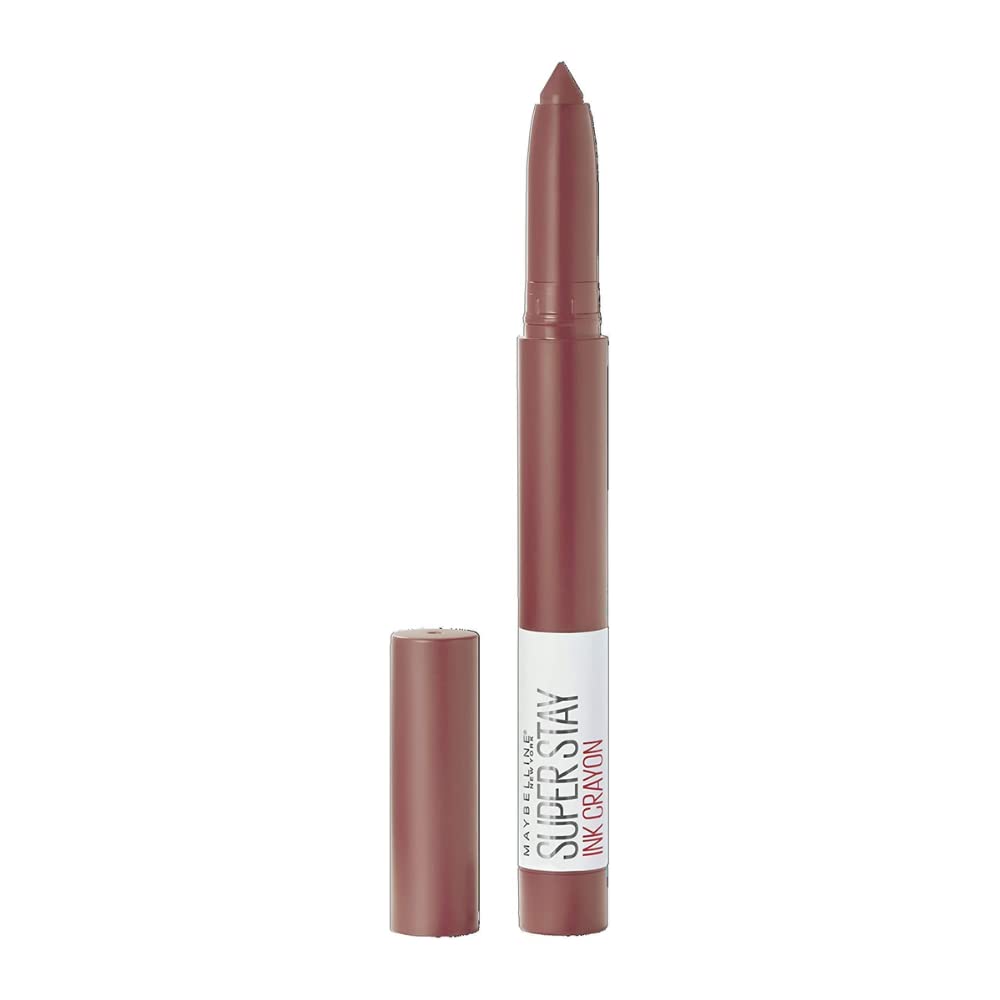 Maybelline Lipstick, Superstay Matte Ink Crayon Longlasting Brown Lipstick with Precision Applicator 20 Enjoy The View