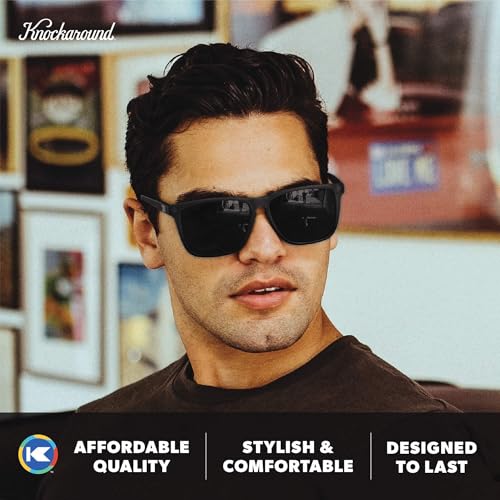 Knockaround Fast Lanes Lightweight Sunglasses for Men & Women - UV400 Protection