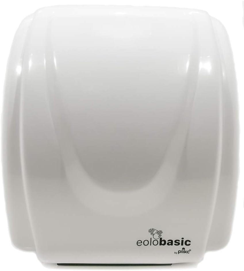 plikc eolo Basic-Toallas eléctricas con fotocélula, Color Blanco
