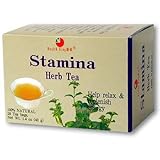 Stamina Herb Tea - w/ Rhodiola Rosea and Panax Ginseng - 20 tea bags