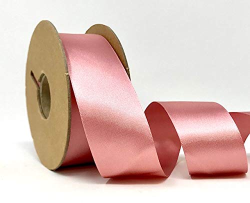 Berisfords 35mm 60 Dusky Pink NewLife Satin Ribbon 100% Recycled 20m reel