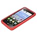 Huawei Vision 3 LTE Case, Slim Gel Cover Case Red + Screen Protector