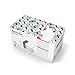 monbento - MB Original Blossom red / pink / white bento box - 2 tier leakproof lunch box for work/school lunch packing and meal prep - BPA free - Food grade safe food containers