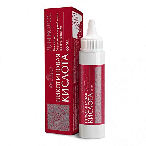 Nikotinsäure Niacin Vitamin B3 gegen Haarausfall für Haarstärkung. OHNE künstliche Zusätze Никотиновая кислота для волос 65ml