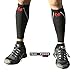 Calf Compression Sleeve (1 Pair) by Peak Power Sport- Stop Fatigue Fast & Relieve Shin Splints & Cramps, Boost Circulation - True Graduated Leg Compression Socks for Women & Men