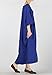 Mordenmiss Women's Bat Sleeve Summer Maxi Dress New L Blue
