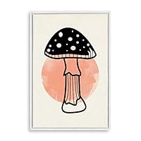 Framed Canvas Wall Art Modern Geometric Pattern Canvas Prints Home Artwork Decoration for Living Room,Bedroom - 16x24 inches