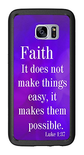 Religious Faith Scripture for Samsung Galaxy S7 Edge G935 Case Cover by Atomic Market