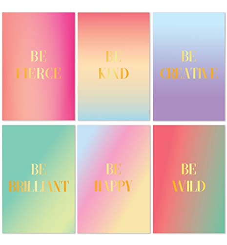 Inspirational Greeting Cards Stationary Set, Thinking of You Encouragement Cards, Quote Note Cards with Envelopes, Motivational Greeting Cards Blank - 4 x 6 Inches, 36 Pack - Thumbnail 7