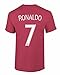 Tcamp Portugal Soccer Shirt Cristiano Ronaldo #7 Jersey Men T-shirt